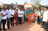 Mangaluru: Pragathi Ratha of the BJP flagged off